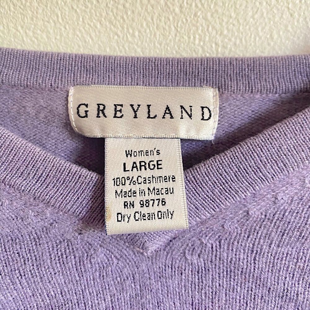 100% cashmere vintage sweater